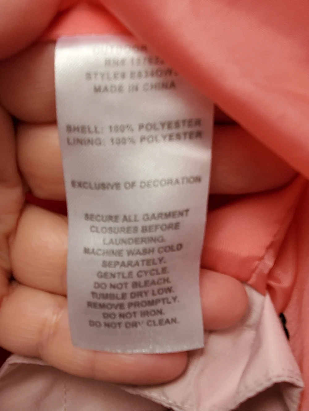 Eddie Bauer Kids Pink Color Block Lightweight Zip Up Jacket Hood Sz M 10-12 Yrs